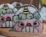 恵方巻き＊鬼の飾り巻き寿司作り方33写真