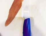 ささみの簡単な開き方作り方1写真