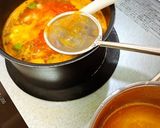 トマトとセロリのディルスープ作り方4写真