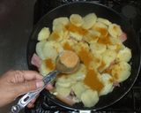 ベーコンじゃが芋のカレー粉炒め♪簡単作り方9写真