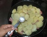 ベーコンじゃが芋のカレー粉炒め♪簡単作り方7写真