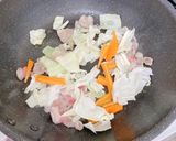 フライパンで簡単♡具沢山ちゃんぽんうどん作り方3写真