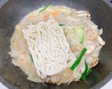 フライパンで簡単♡具沢山ちゃんぽんうどん作り方7写真
