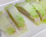 レンジで簡単♡白菜と豚肉のミルフィーユ作り方6写真