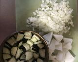 野菜たっぷり♡トマト味噌雑炊作り方1写真