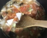 野菜たっぷり♡トマト味噌雑炊作り方3写真