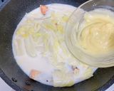 フライパンde簡単♡鮭と白菜のクリーム煮作り方8写真