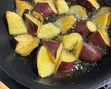 冷めてもカリッと美味しい　大学イモ作り方2写真