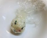 アレルギー対応　白高きびおにぎり　作り方4写真