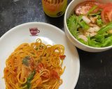 基本のトマトソースパスタ作り方7写真