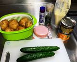 簡単みかんのポテトサラダ♪作り方1写真
