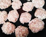簡単に♪れんこんと鶏ひき肉つくね作り方2写真