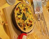 簡単！お野菜とクリームチーズのキッシュ作り方14写真