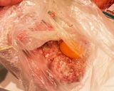 簡単豆腐入りメンチカツ作り方1写真