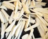 高菜とじゃがいもの炒め物作り方2写真