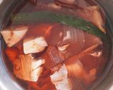 里☆長☆芋 とろ〜り豆乳スープ作り方2写真