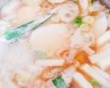 里☆長☆芋 とろ〜り豆乳スープ作り方3写真