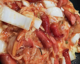 ソーセージと白菜のキムチ炒め作り方4写真
