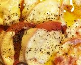 レンチンで作る前菜トマトチーズ作り方5写真