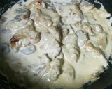 89　簡単　　鶏むね肉の生クリーム煮作り方13写真
