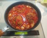 男の料理 チーズイン拳骨肉団子トマト煮作り方7写真