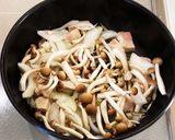 鶏肉の塩昆布クリームパスタ作り方2写真