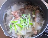 牛肉と大根の柚子塩ラーメン作り方7写真