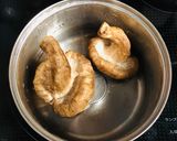 三つ葉としいたけのシーチキンおひたし作り方1写真