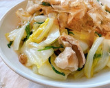 かつお節香る白菜と豚ばら肉のうま煮作り方7写真