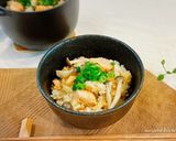 バター香る♡鮭ときのこの炊き込みごはん作り方5写真