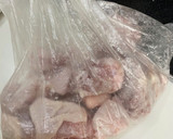 材料２つ＊鶏肉と椎茸の塩にんにく炒め作り方4写真