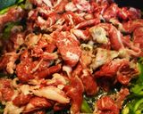 速攻☆満足おかず☆　　牛肉レタス炒め作り方2写真