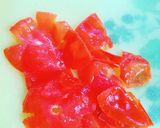 トマトとパンpan con tomate作り方3写真