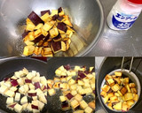 きんとんの残りに薩摩芋の素揚げ作り方4写真