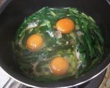 めんつゆで超簡単に！にらの巣ごもり作り方3写真