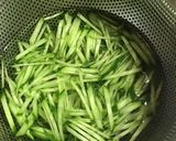 超簡単♪豆腐サラダ♪胡麻ドレ作り方2写真