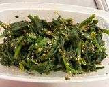 練りごまで簡単♡ほうれん草の胡麻和え作り方3写真