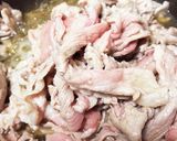 豚コマ肉とキャベツのごま油タップリ鍋作り方2写真