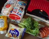 プチフランスでパニーニ作り方1写真
