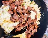 コストコのリブで！簡単ステーキ炒飯作り方7写真