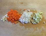 野菜たっぷり☆ボロネーゼワンポットパスタ作り方1写真