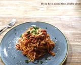 野菜たっぷり☆ボロネーゼワンポットパスタ作り方4写真