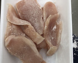 さっぱりヘルシー　鶏のしょうが焼き作り方1写真