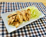 さっぱりヘルシー　鶏のしょうが焼き作り方5写真