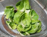 芽キャベツの下処理&レンチンでマヨネーズ作り方3写真