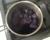 混ぜたら放置♪自家製酵母で紫芋ケーキ作り方1写真