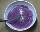 混ぜたら放置♪自家製酵母で紫芋ケーキ作り方4写真