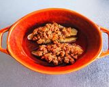 茄子の肉味噌のせオーブン焼き作り方3写真