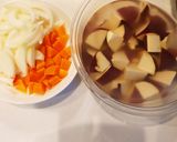 バター風味の肉さつま作り方1写真