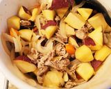 バター風味の肉さつま作り方3写真